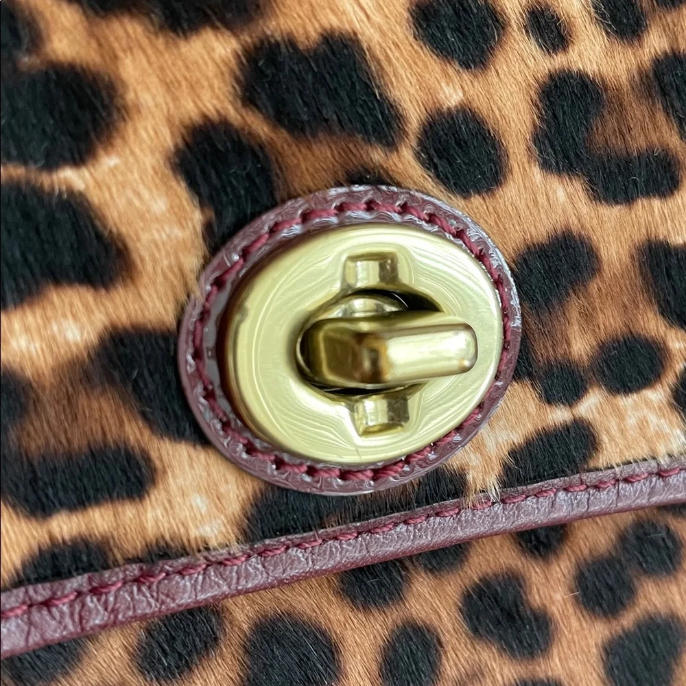 COACH Pony Hair & Leather Crossbody Bag